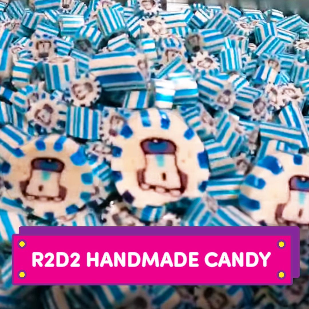 R2-D2 Star Wars Handmade Candy | candy, Star Wars | R2-D2 Star Wars ...