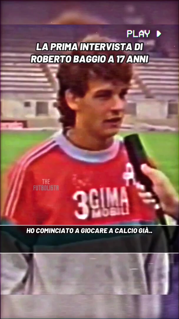 Roberto Baggio's early career at Vicenza Calcio