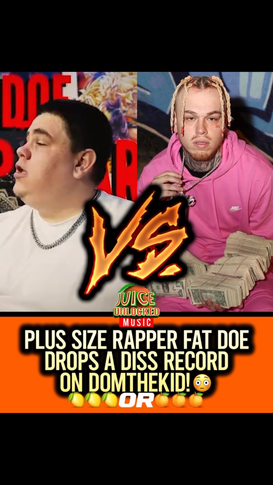SHOTS FIRED 💥 Plus size rapper #fatdoe fires shots at #anaheim rapper # ...