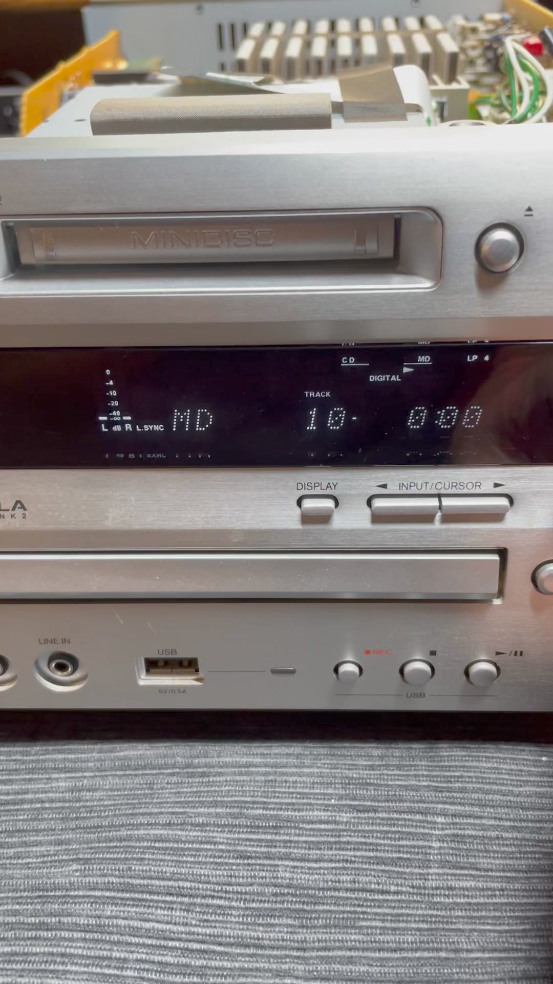 電源部修理完了！ ONKYO FR-N9NX 電源が入らない又は直ぐに落ちる状態
