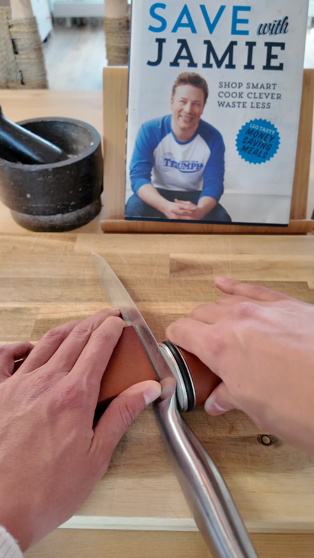 Hatori Rolling Knife Sharpener is the ultimate tool to keep your