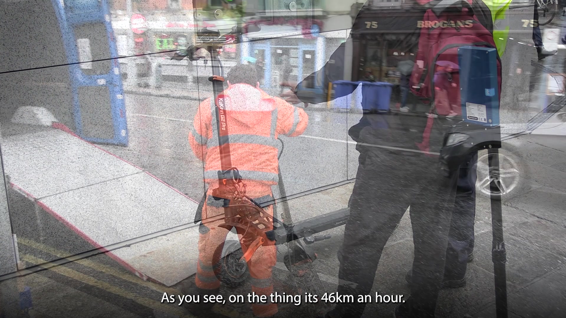 We're currently trialling new equipment in several parts of the country ...