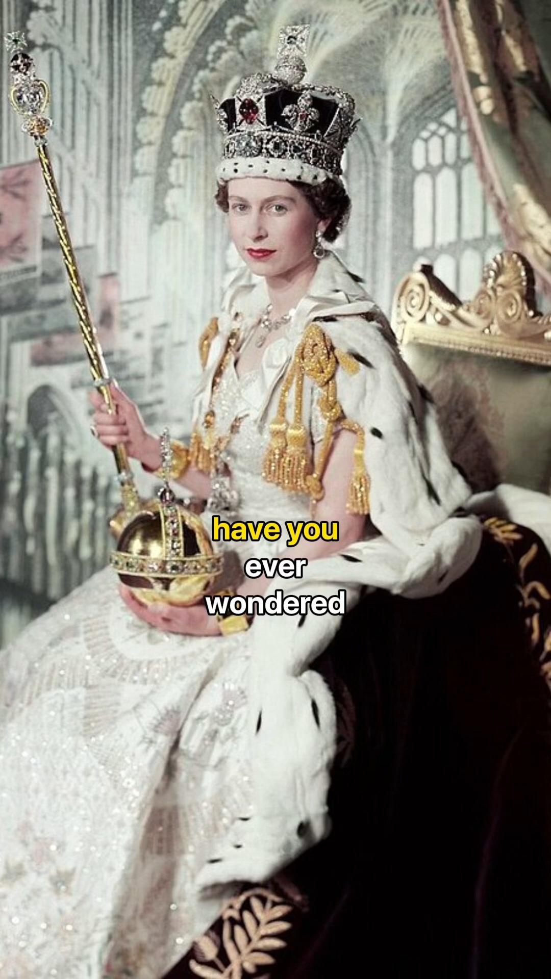 What does the “R” in Queen Elizabeth's signature stand for?