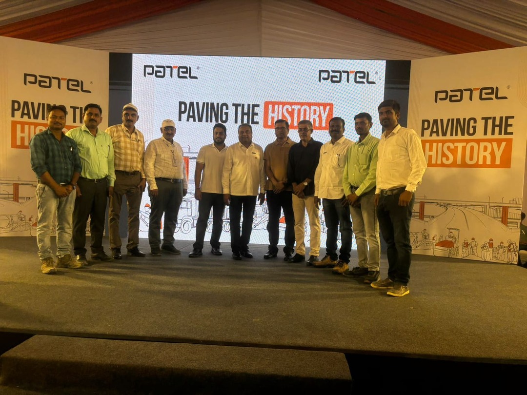 Bituminous Concrete (BC) World Record Made By Patel Infrastructure ...