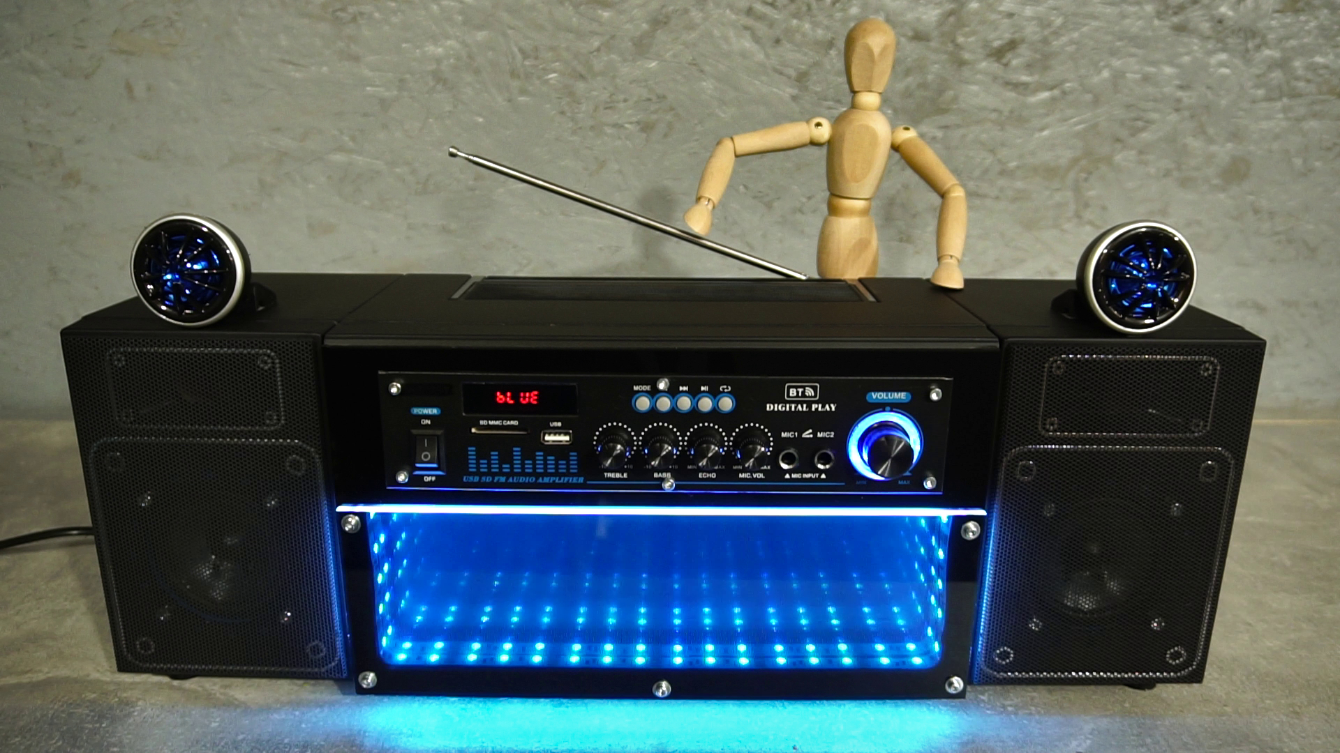 Custom Cassette Player Preamplifier with Recording, Bluetooth, and