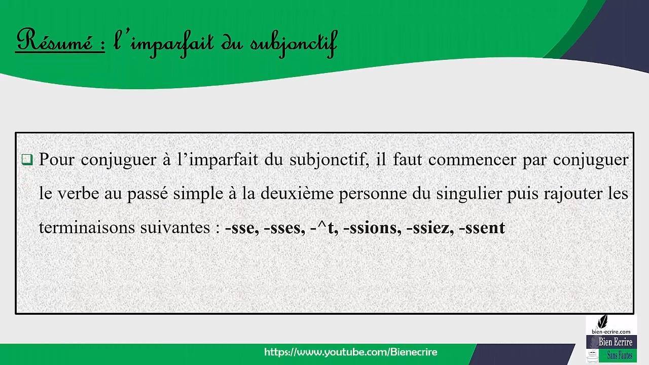 Le Verbe Commencer A L Imparfait