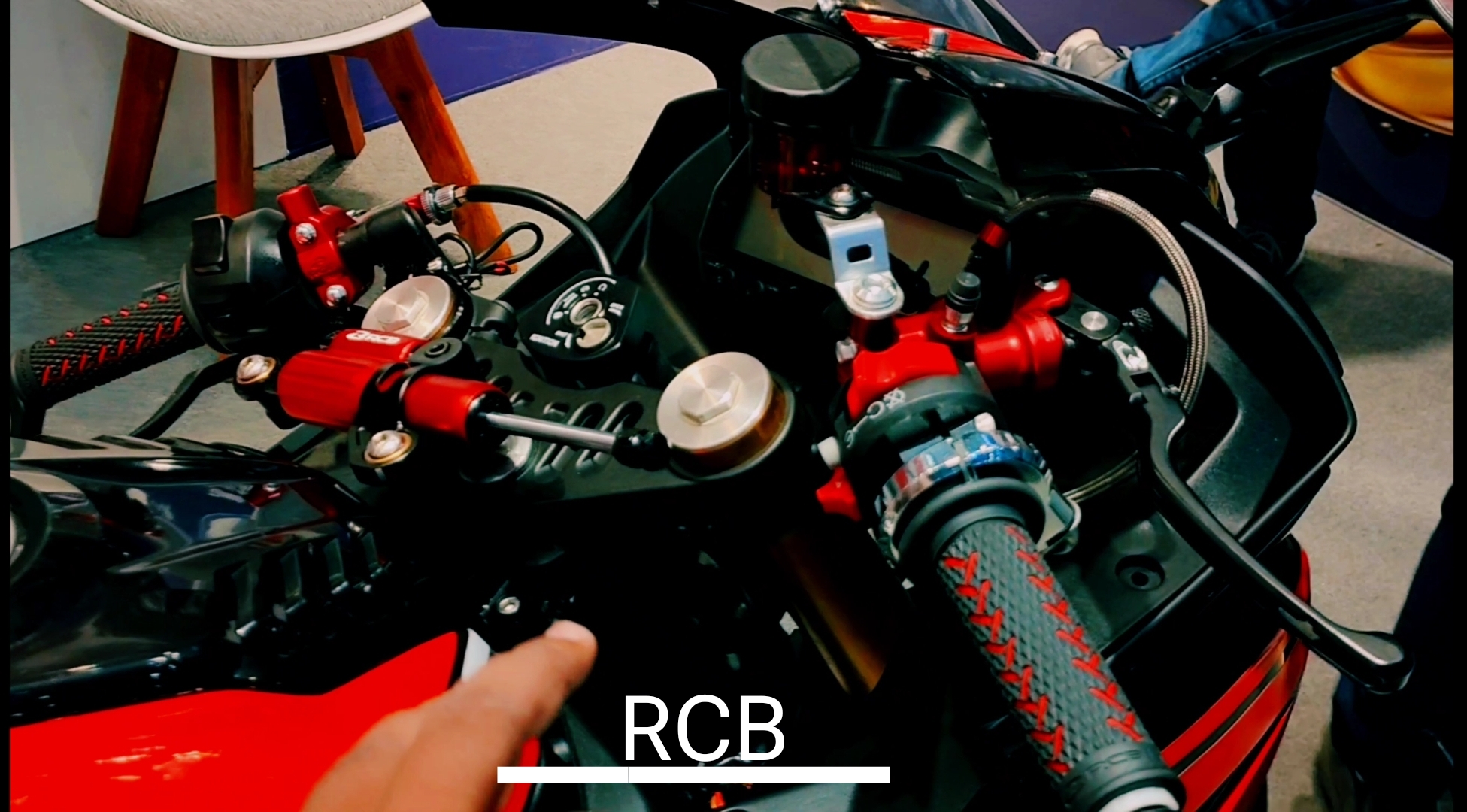 Yamaha R15 V3 bike Full RCB modification 🔥♥️ #r15v3 #rcb # ...