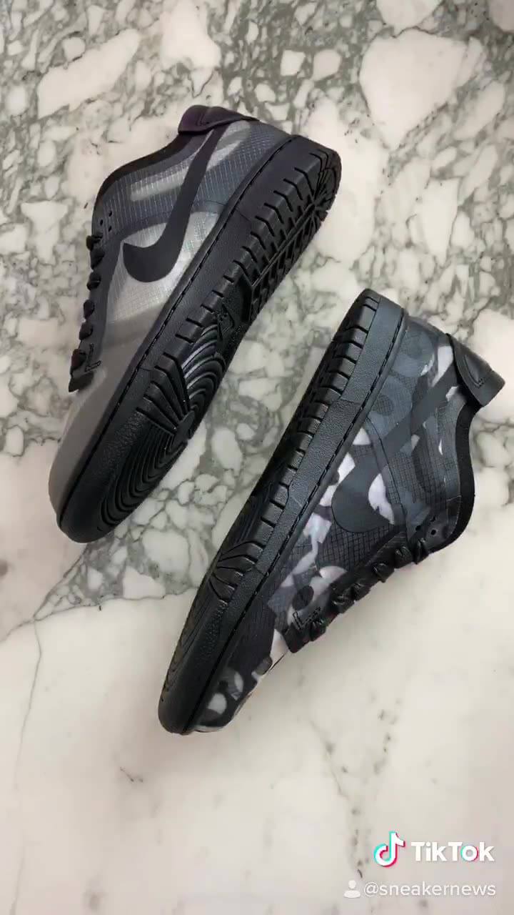 Nike 22cm low コムデギャルソン　dunk