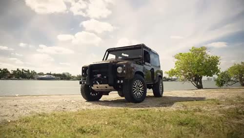 Built to go anywhere, built to last. 💪 The 1996 Land Rover Defender 90 ...