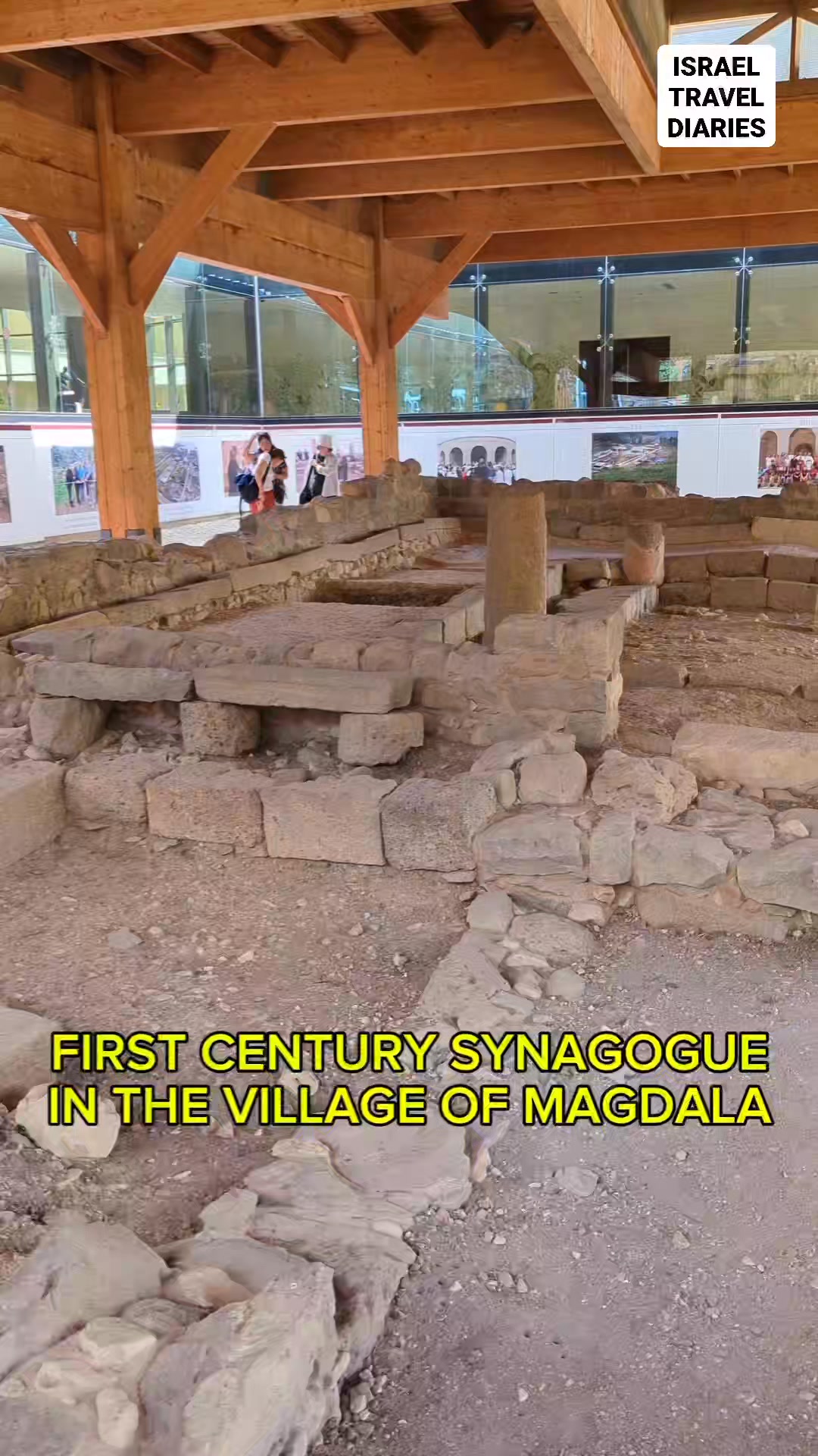 1st century Synagogue in the time of Jesus where He preached the ...