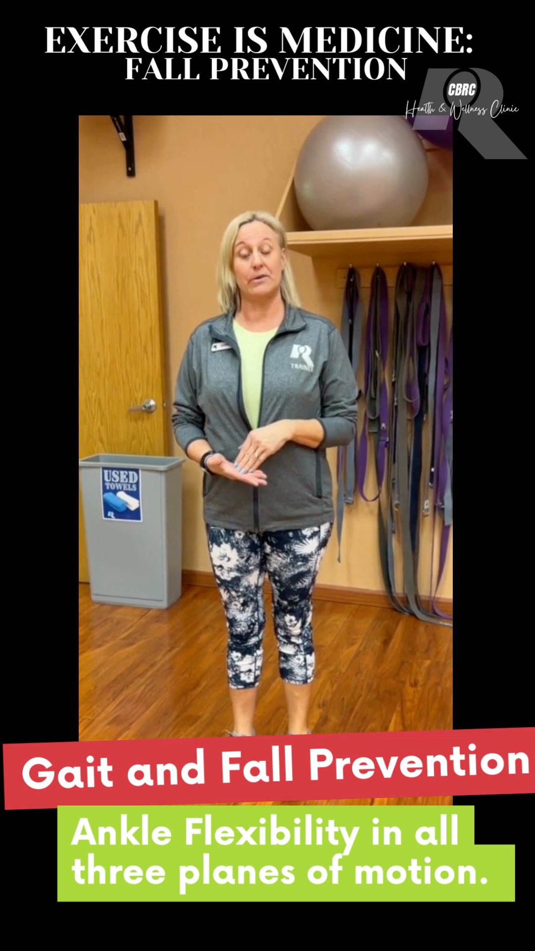 When it comes to fall prevention, it is important to focus on gait as ...