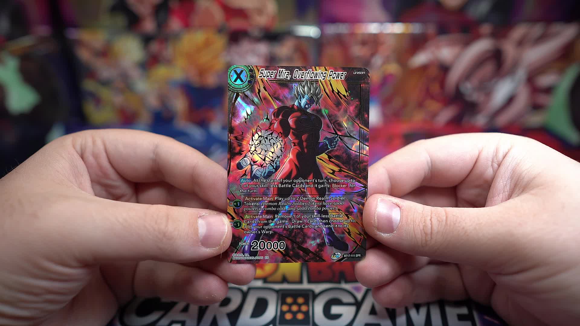 Today we're sharing an ultra high-def look at BT17-149 OATH OF Z