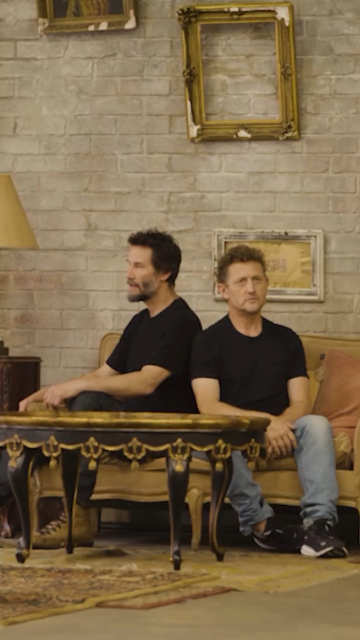 The wait is worth the wait. Keanu Reeves and Alex Winter star in Jamie ...
