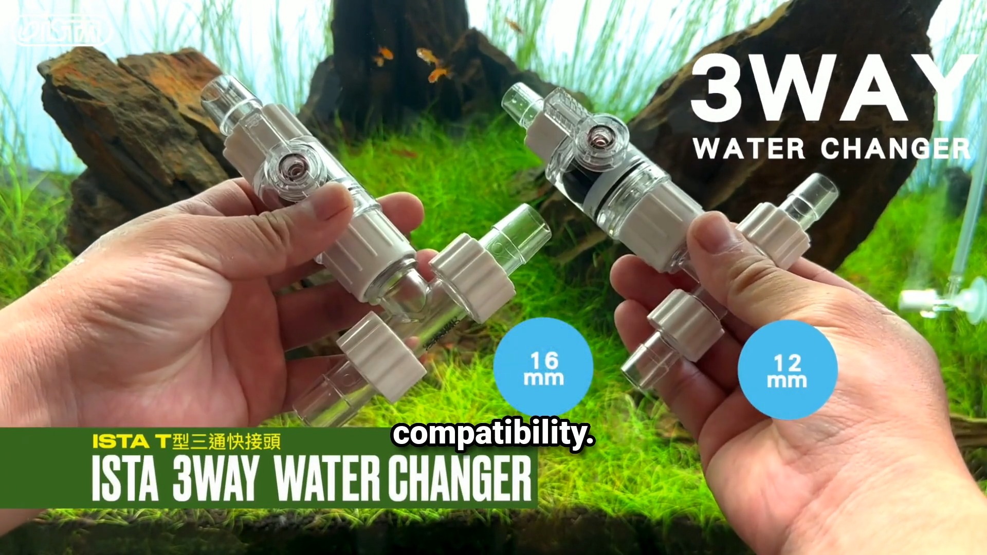 Aquarium water changes made easy with the ISTA 3 way water changer ...