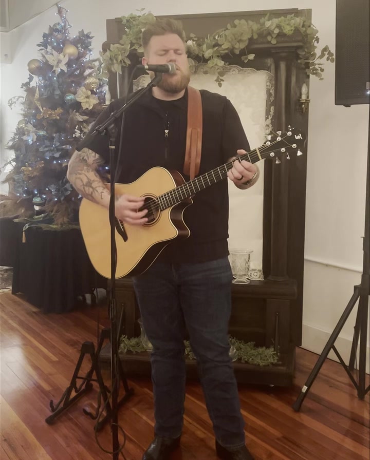 We had Slade Hunter Adams sing tonight! What a great voice. # ...