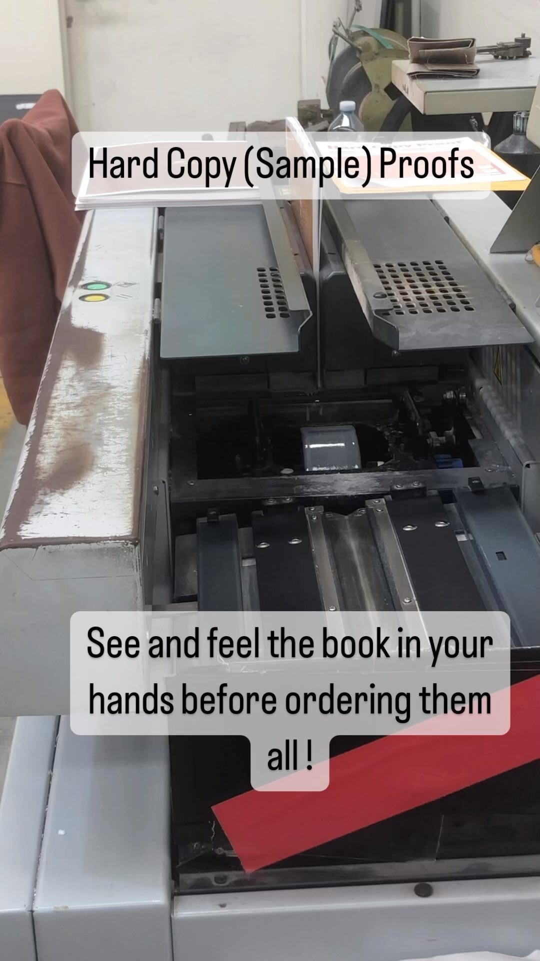 That’s right folks ! We can do a ‘Hard Copy’ , or a sample print of ...