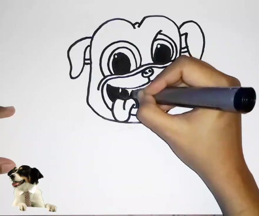 how to draw Rolly from puppy dog pals step by step easy@ Art online # ...