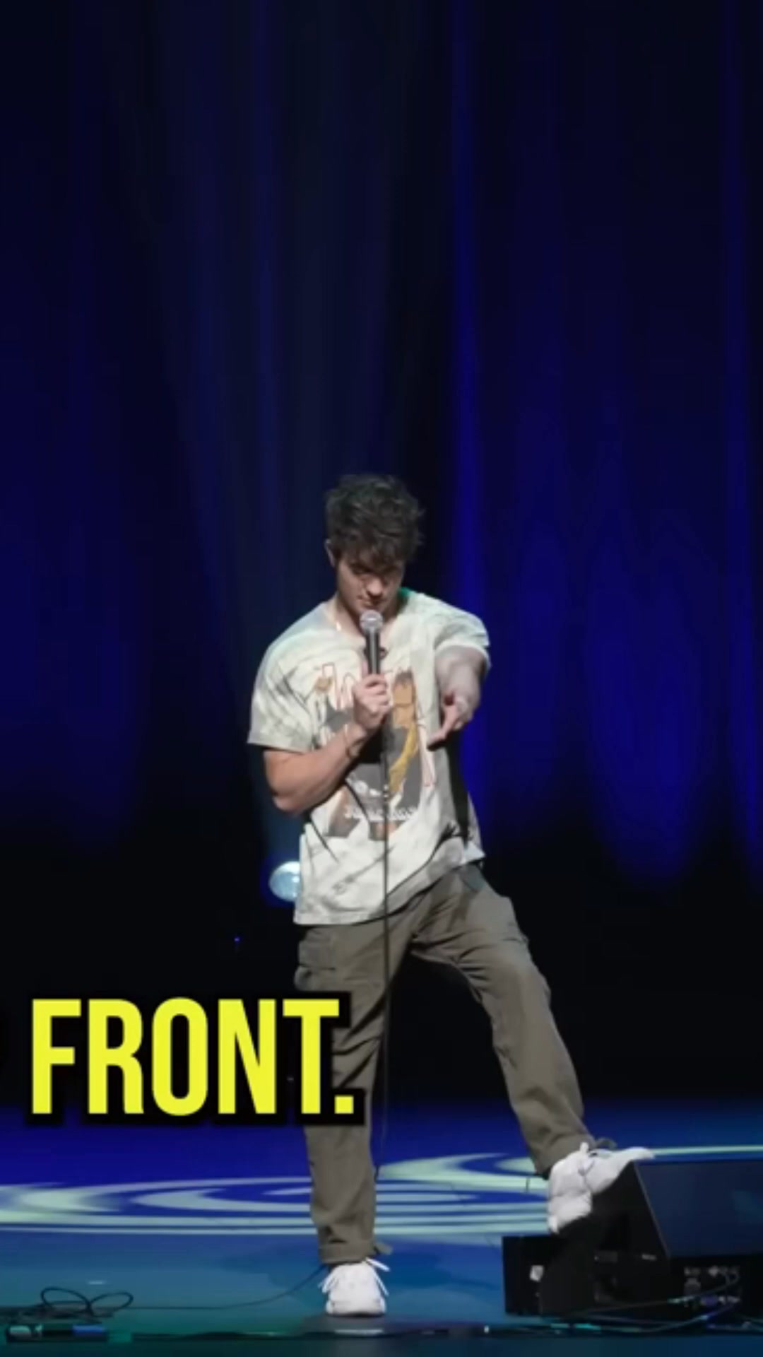 Matt Rife scared of the dark crowd work... #prank #mattrife #funny # ...
