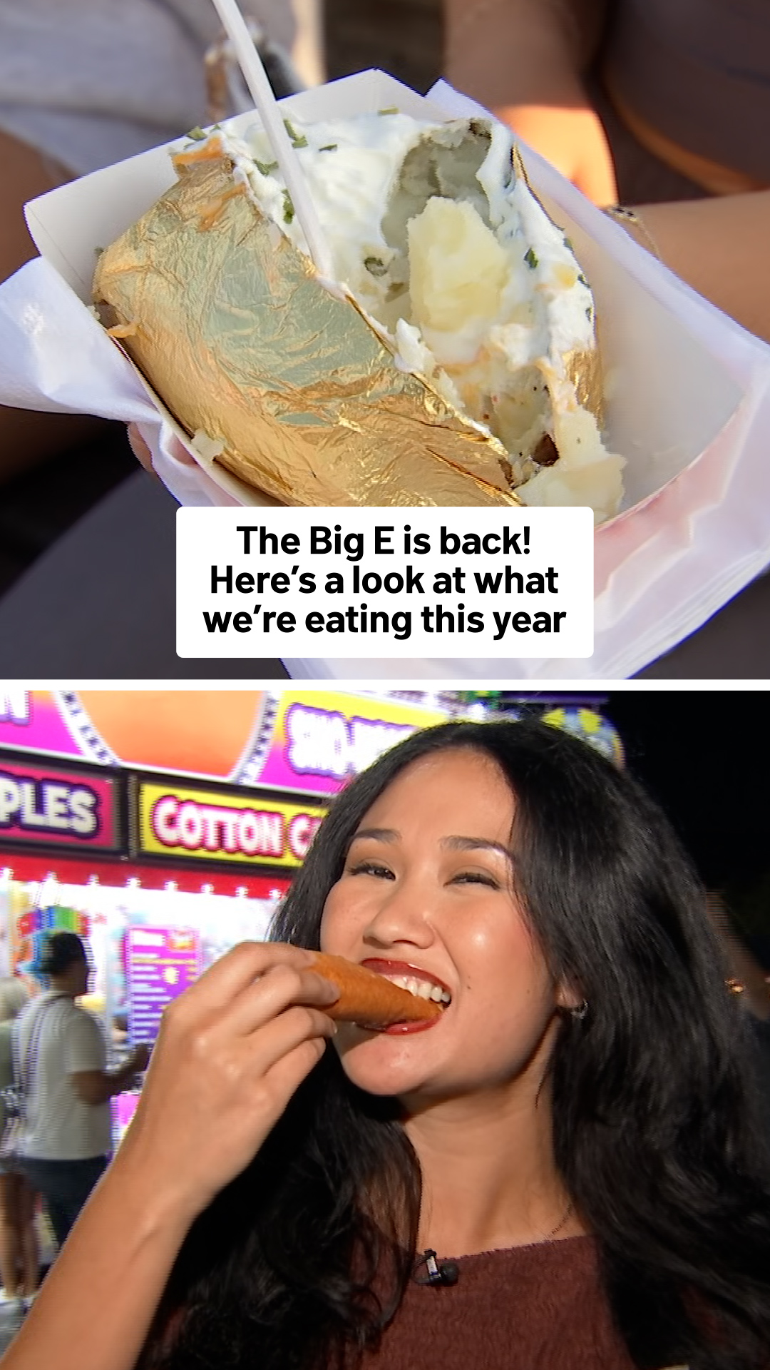 BIG E  The Big E is underway in West Springfield and runs through Sept