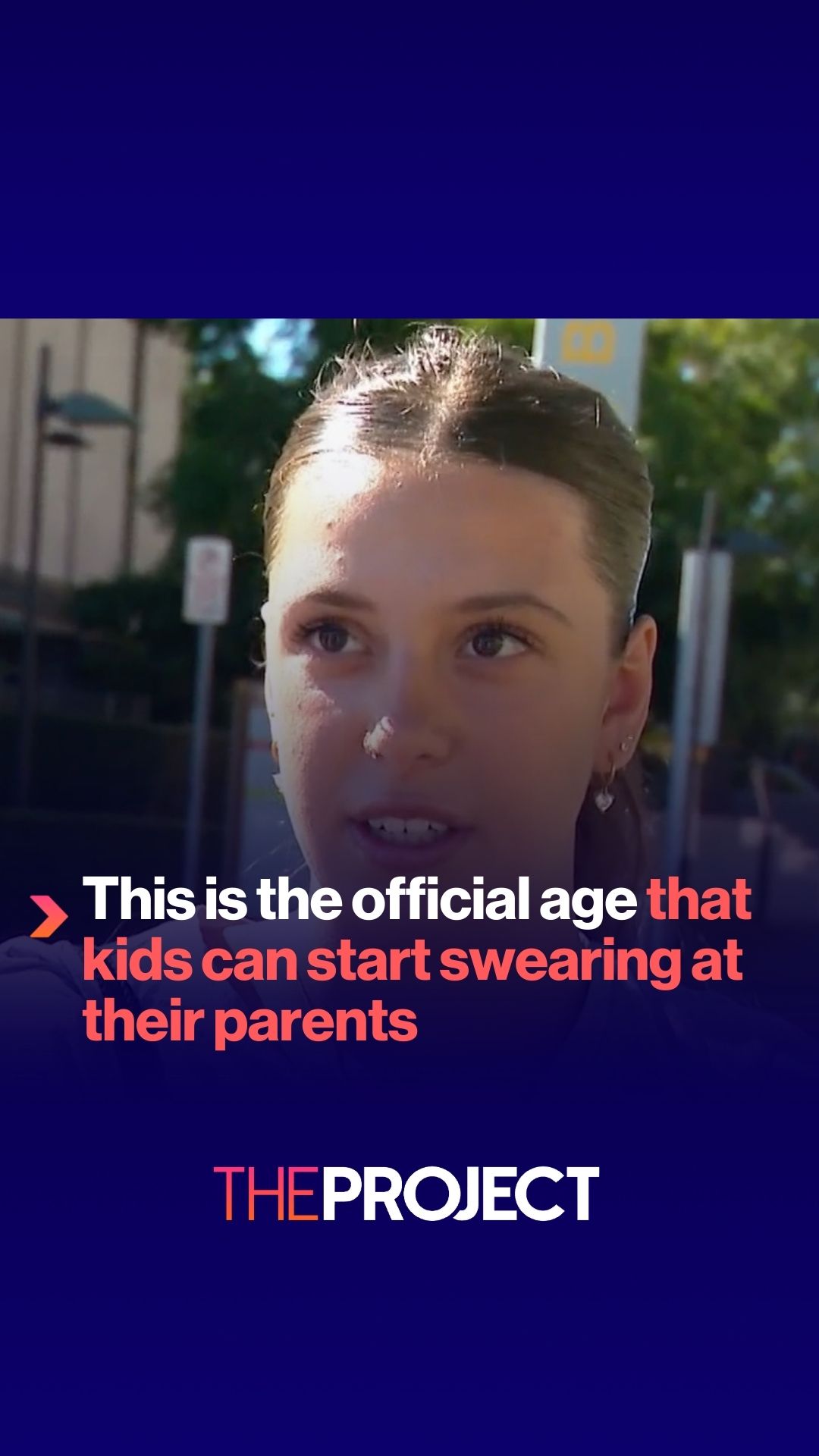 If your child is above this age, it's official, they can swear at you ...