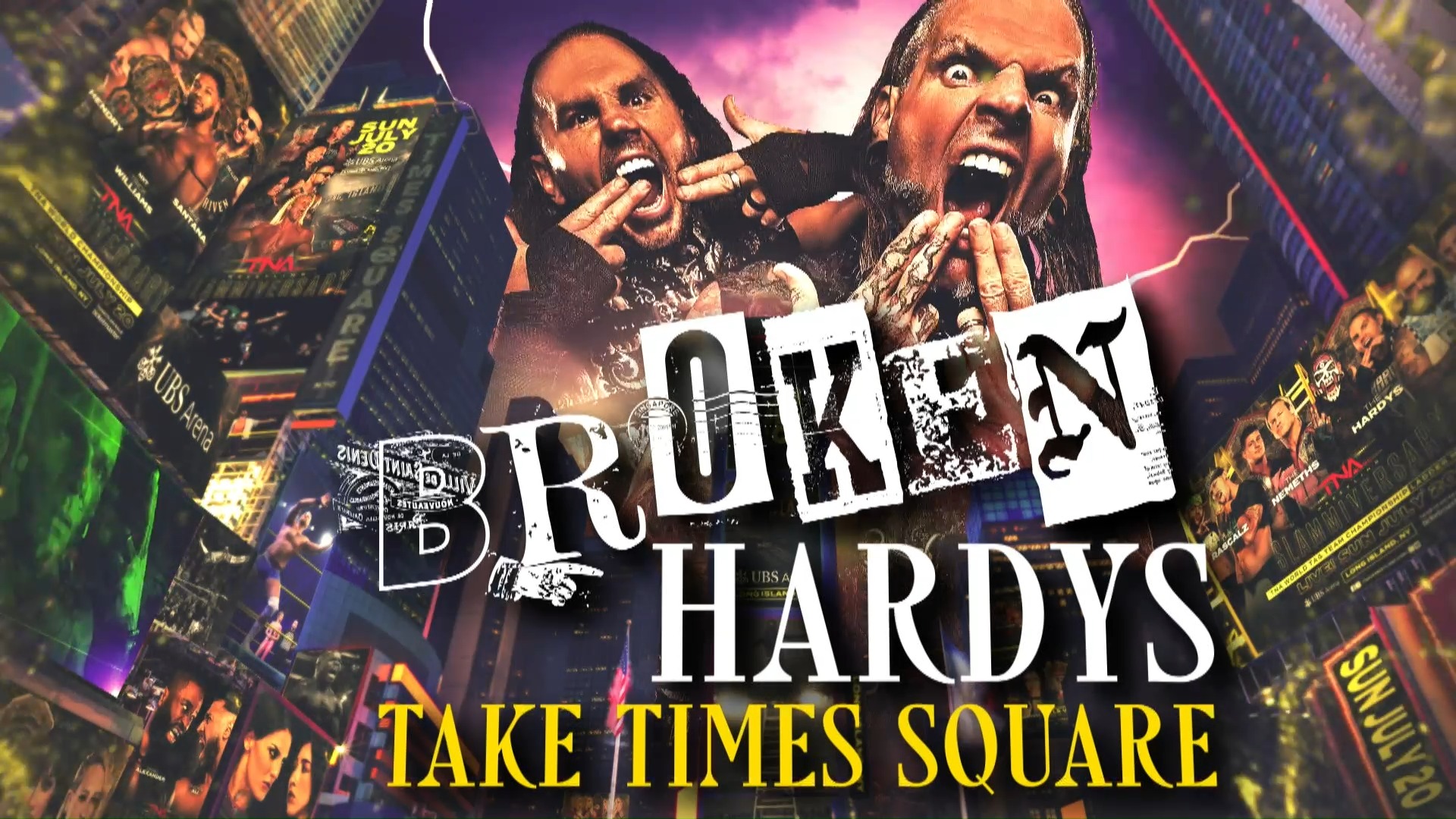 The Broken Hardys have a POWERFUL premonition at Times Square. Use
