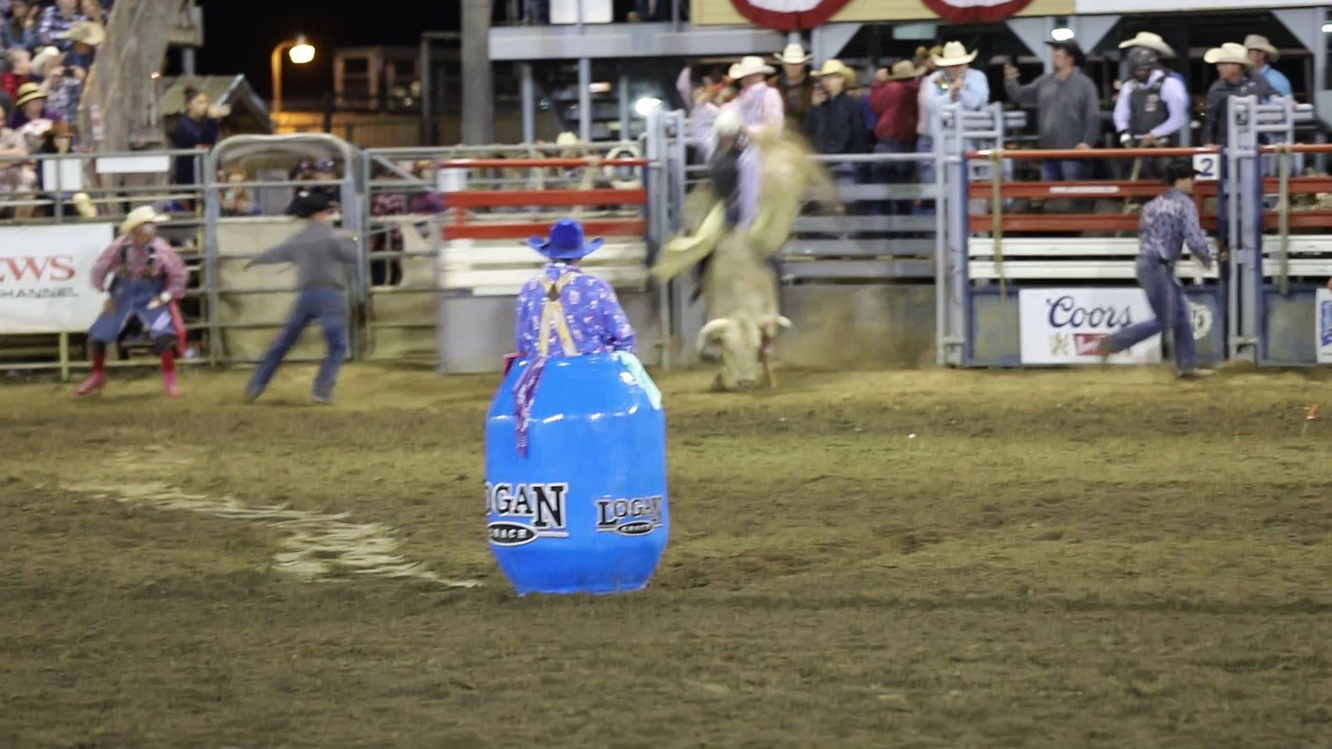 Lakeside Rodeo Bull Fighters Step Into the Action | Joe Butler and AJ ...