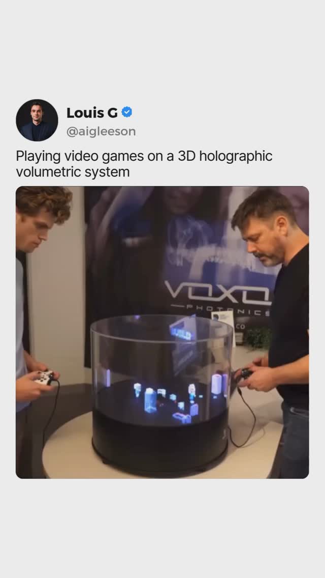 A volumetric display is a type of 3D display technology that creates ...