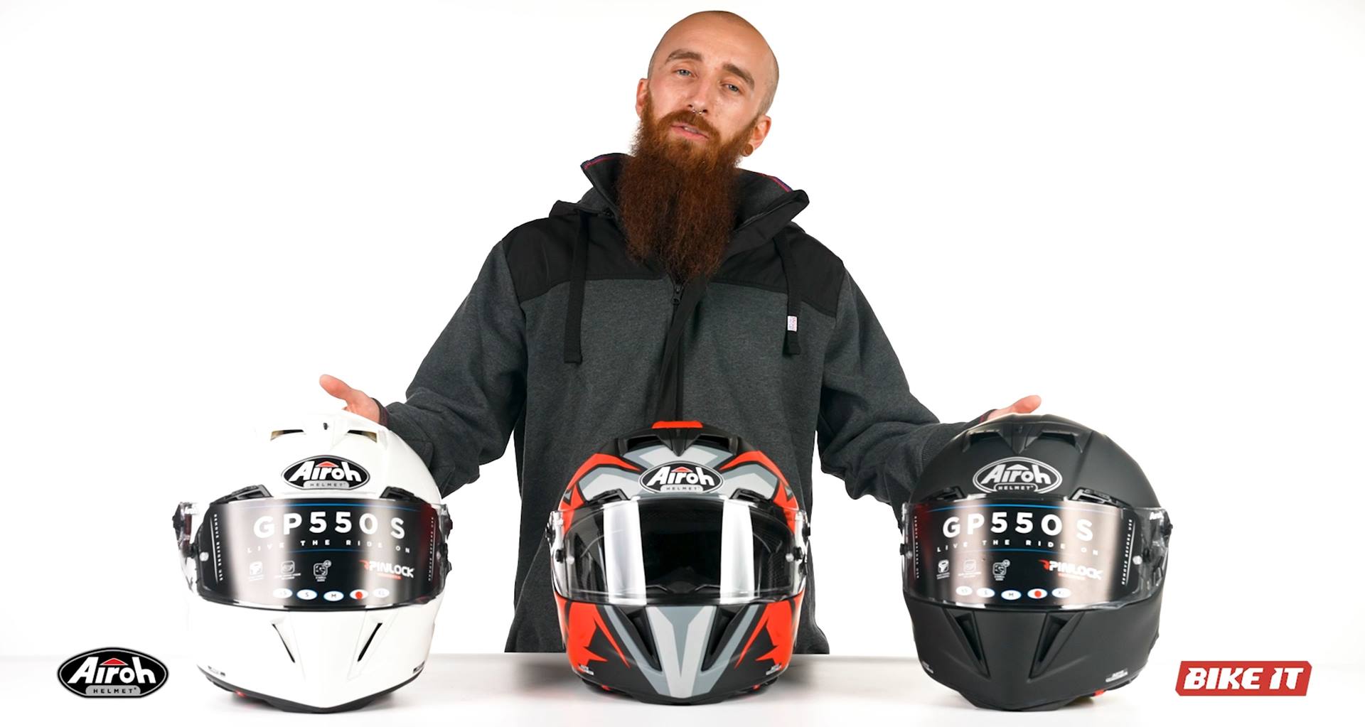 airoh gp550 helmet GP 550 S Challenge Record your motorcycle rides with a helmet specific Chin Mount for your Airoh helmet. The ultimate sports bike helmet?