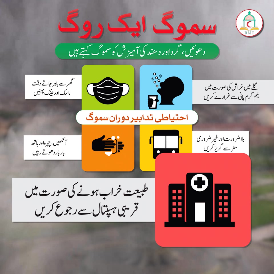 SMOG Awareness Campaign by Riaz Mansoor Trust Riaz Mansoor Trust is ...