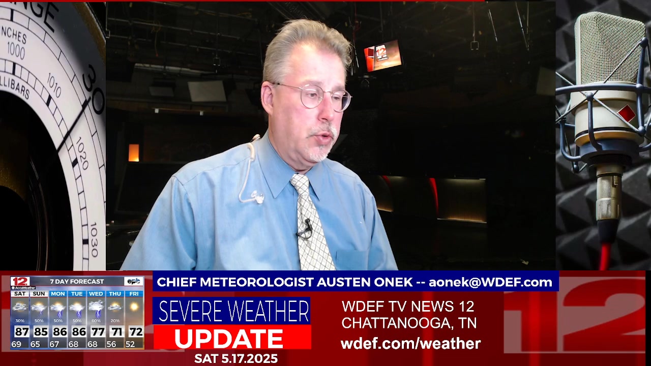 #WDEFWeather #News12Weather - Quick #severeweatherupdate for early ...