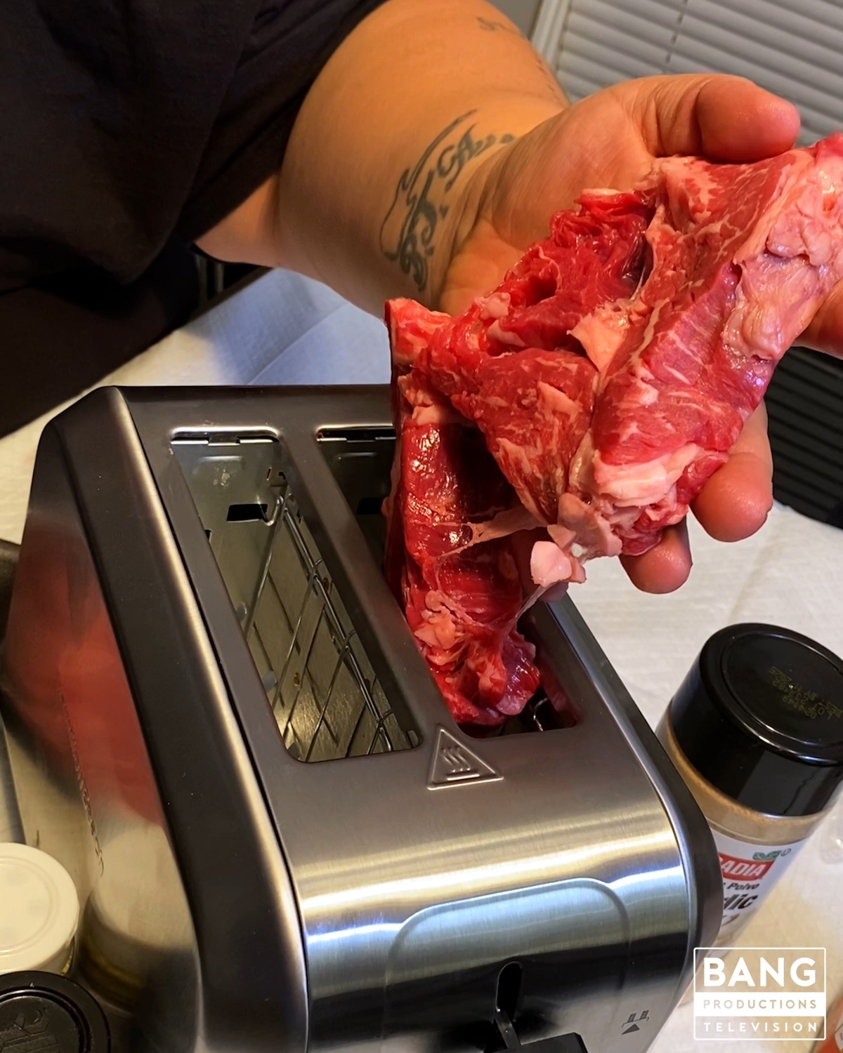 We Cooked A Steak in a Toaster