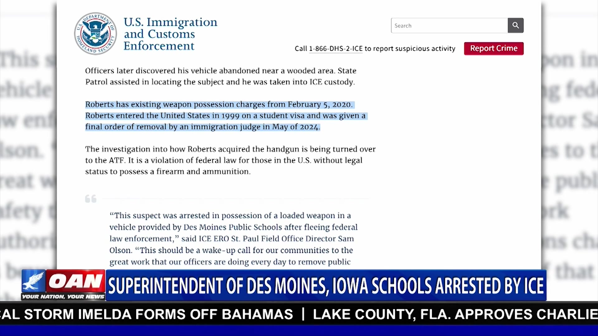 Des Moines Iowa superintendent arrested by ICE and faces deportation ...