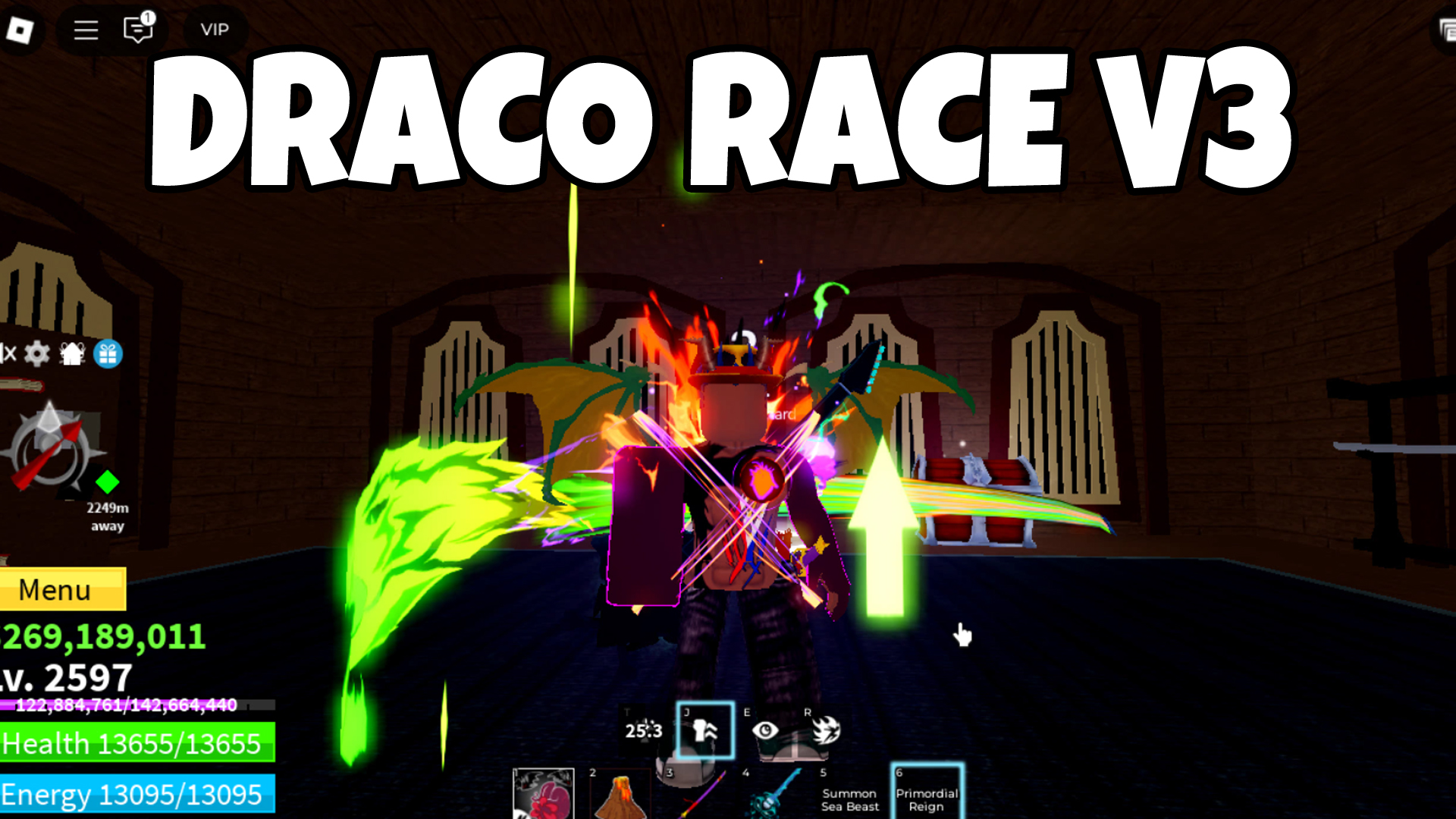 How to Get DRACO RACE V3 - Blox Fruits Dragon Update Lods pa subscribe ...