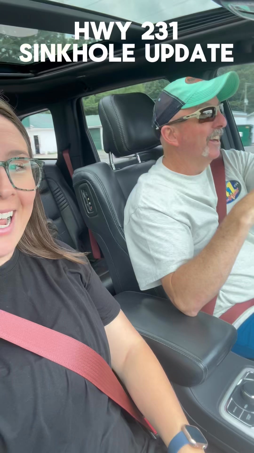 The sinkhole is sinkholing 🤣 | 94.1 FM The River