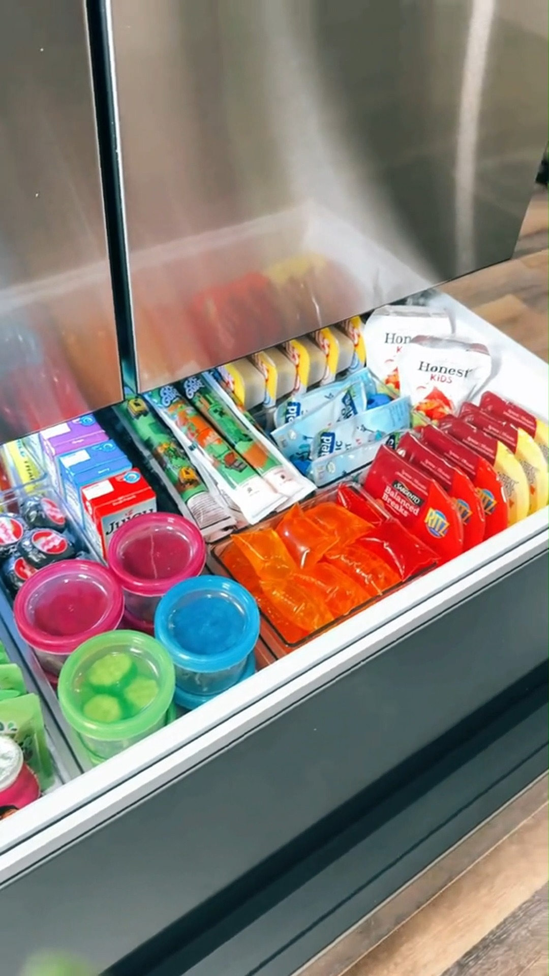 Restocking the snack drawer 🤩 #asmr #restock #snackdrawer #organized # ...