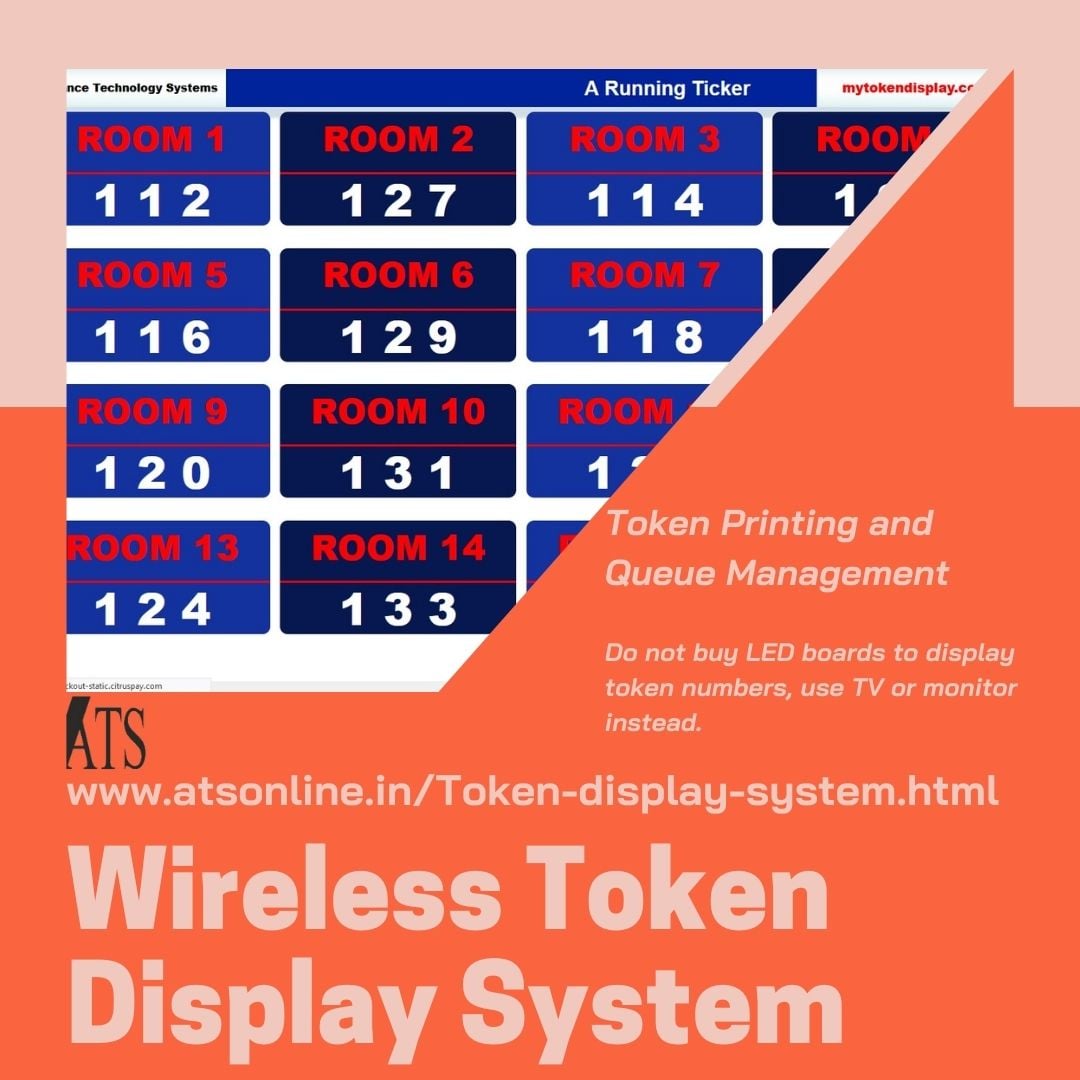 Token Display System - Home