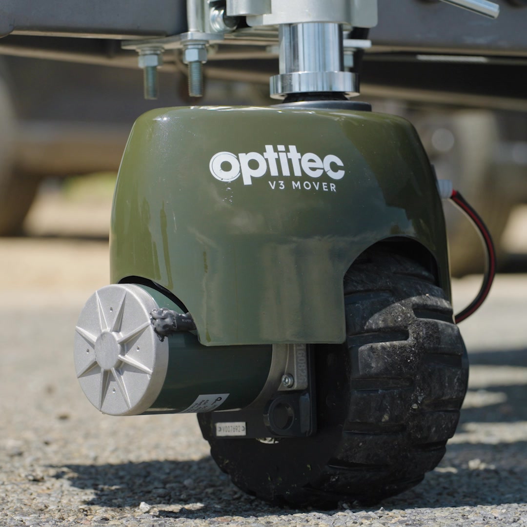 Optimover Remote Control Jockey Wheel. Makes moving caravans and ...
