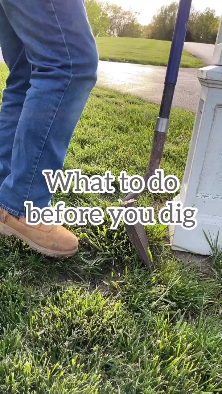 One last reminder before Safe Digging Month is over! Always call before ...