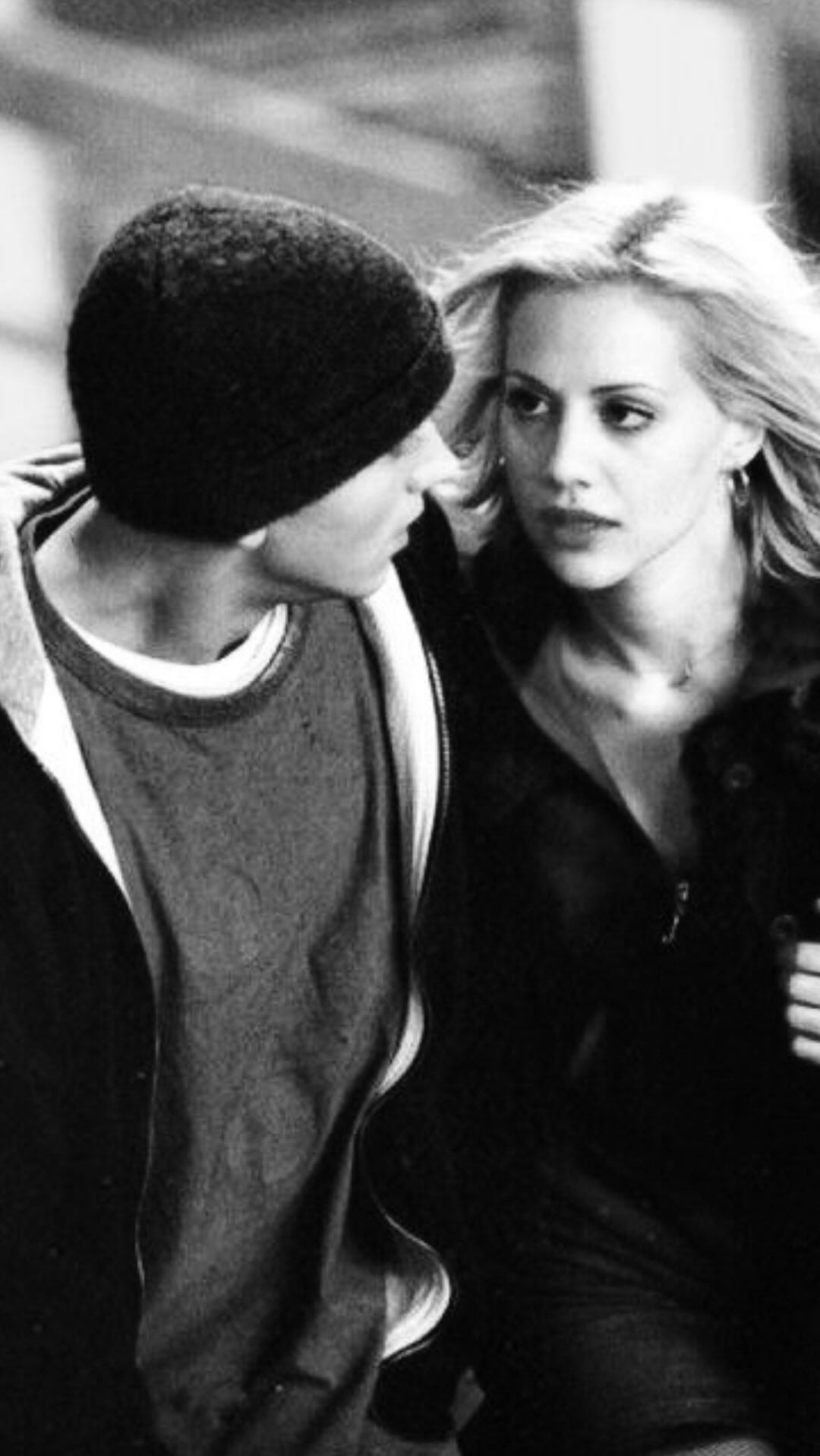 Eminem and Brittany Murphy on set of “8 Mile” (2002) 🌹 . . . . . # ...