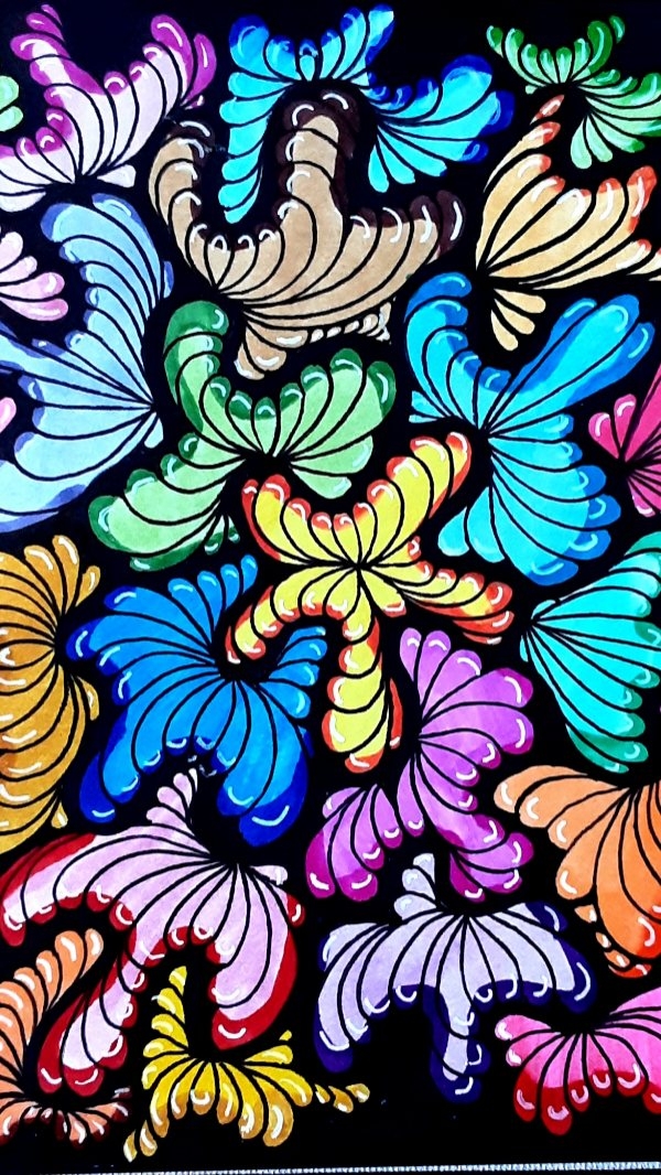 Something simple and fun😊😍 . . . Doodle easy Doodle tutorials pattern ...