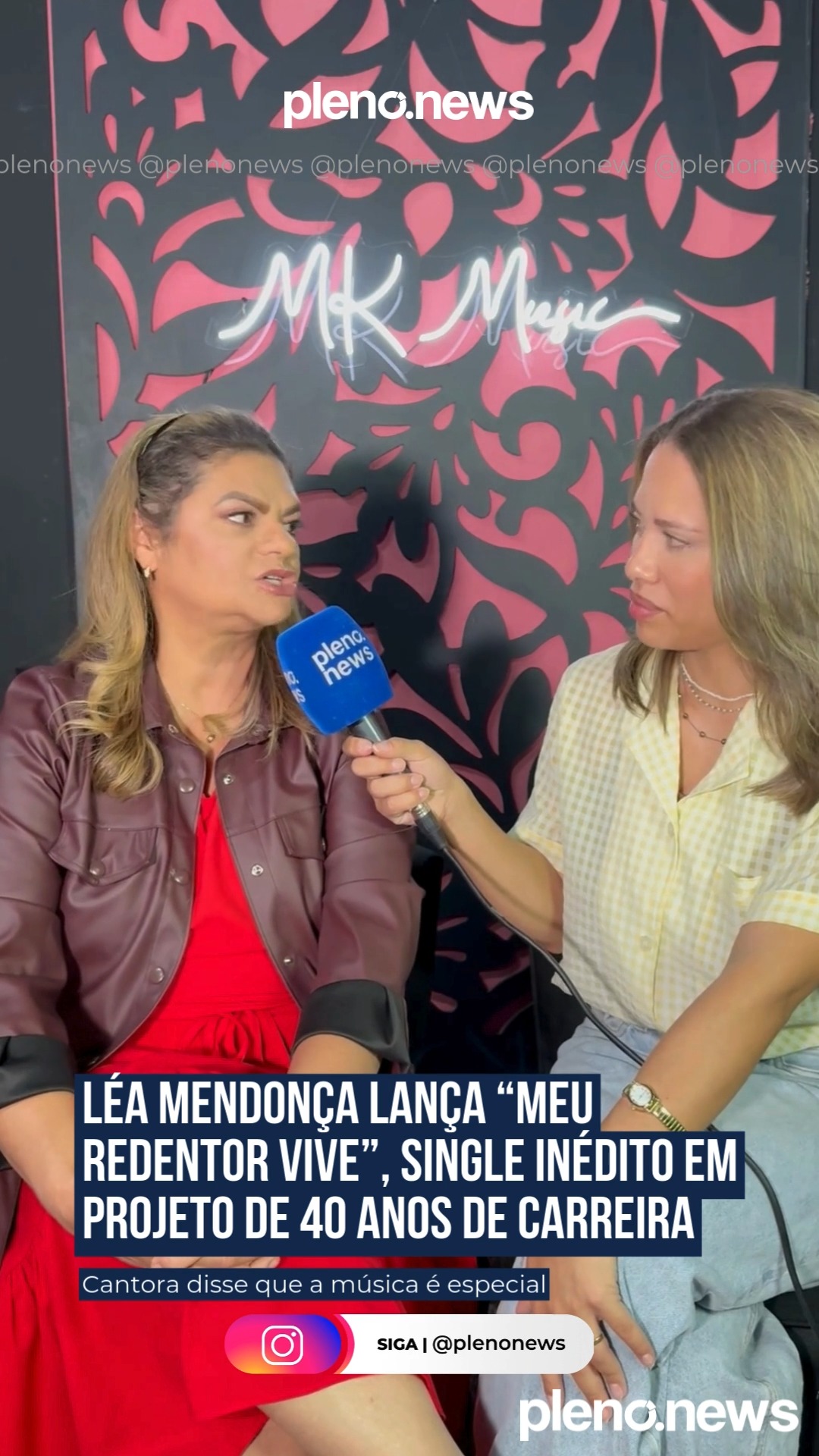Nesta terça-feira, a cantora Léa Mendonça lançou o único single inédito ...