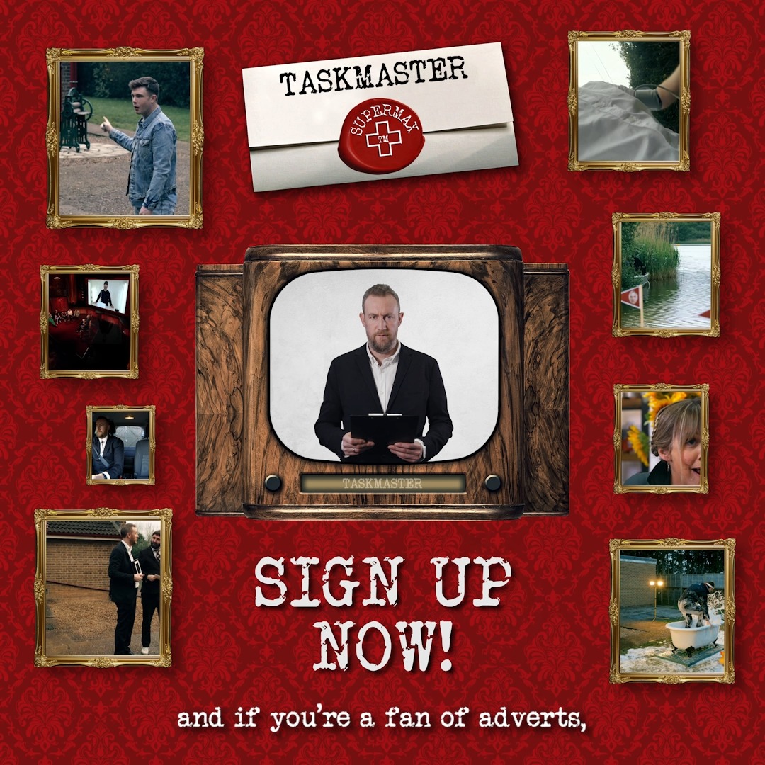 Give someone the gift of hundreds of ad-free episodes of Taskmaster ...