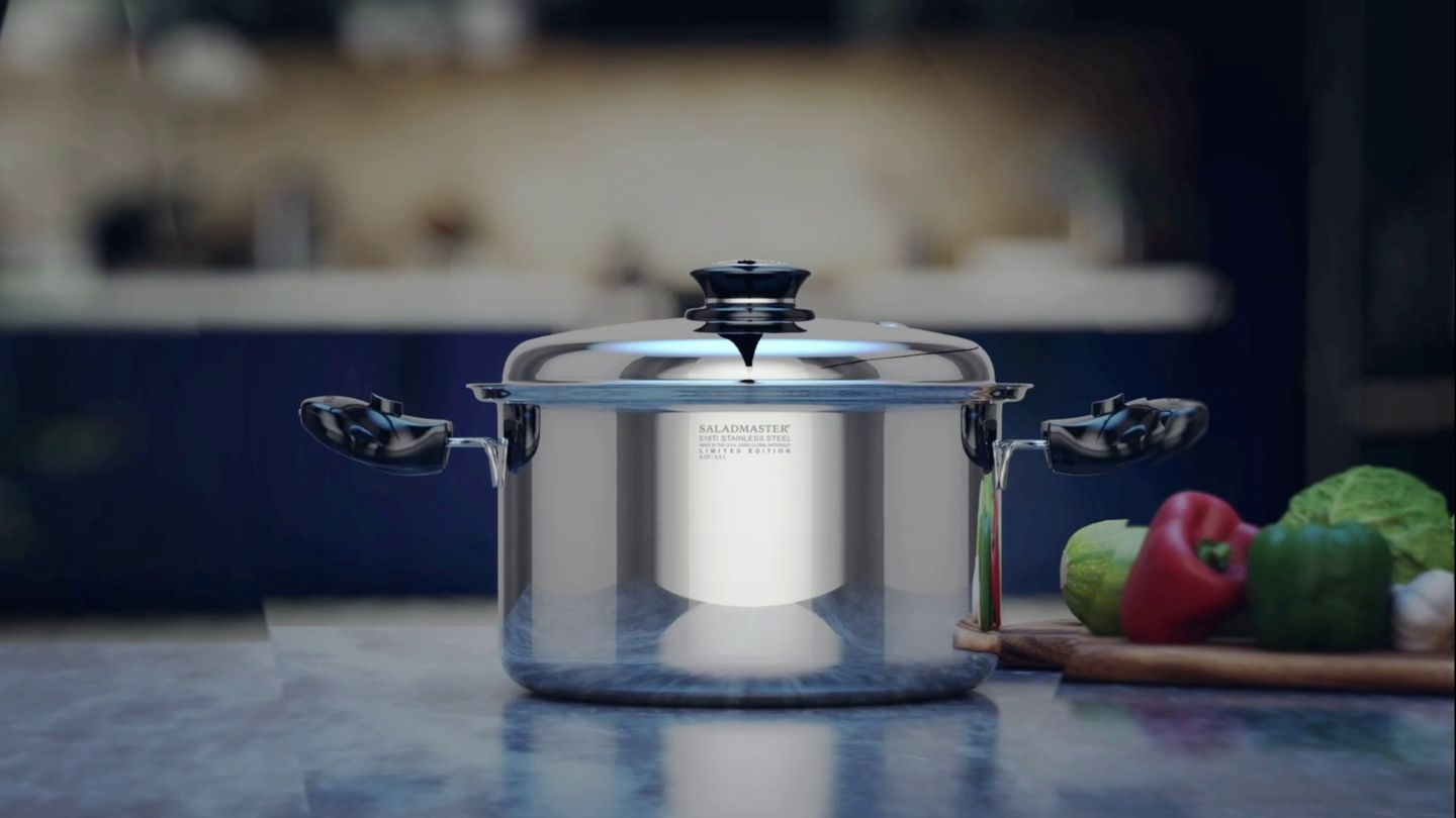 Introducing Saladmaster's 4 Qt Mezzo Roaster for easy one-pot meals