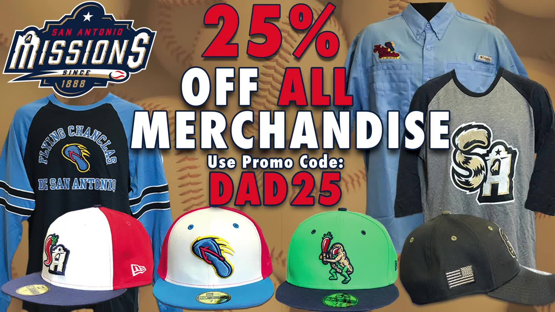 Get the latest Missions and Chanclas Swag for 25% off with Promo