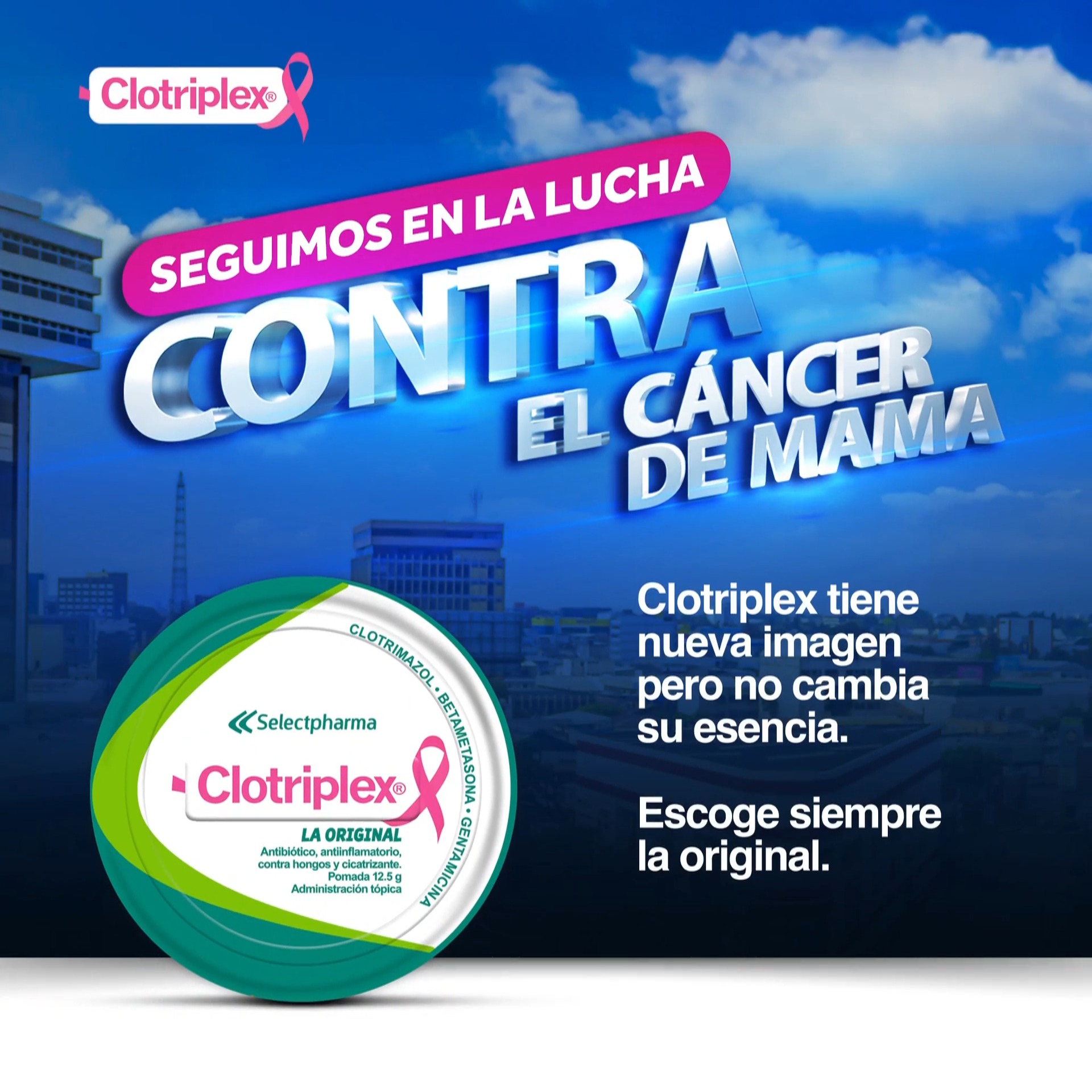 Por cada Clotriplex que compres, contribuyes a que la lucha contra el ...