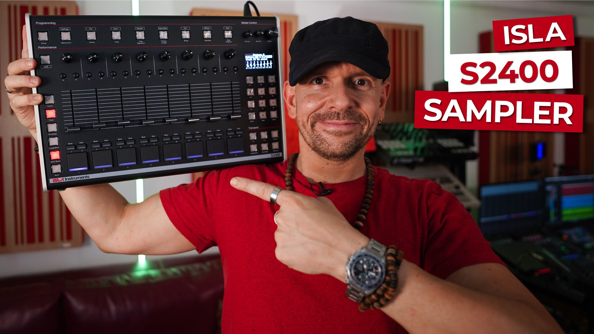Watch me unbox the incredible Isla Instruments S2400 Sampler and 