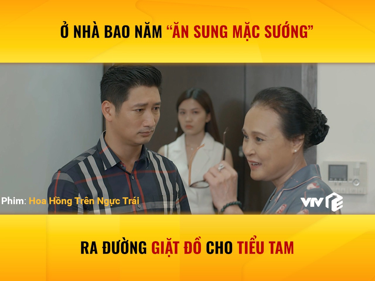 Rách việc thật sự. Phim Hoa Hồng Trên Ngực Trái #vtvgiaitri # ...