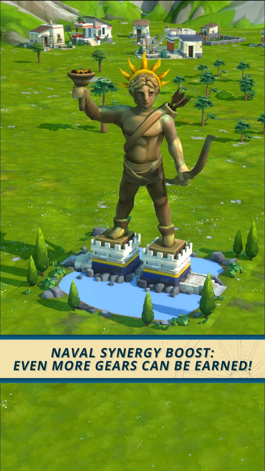 The Colossus of Rhodes is the last of the Seven Wonders of the Ancient ...