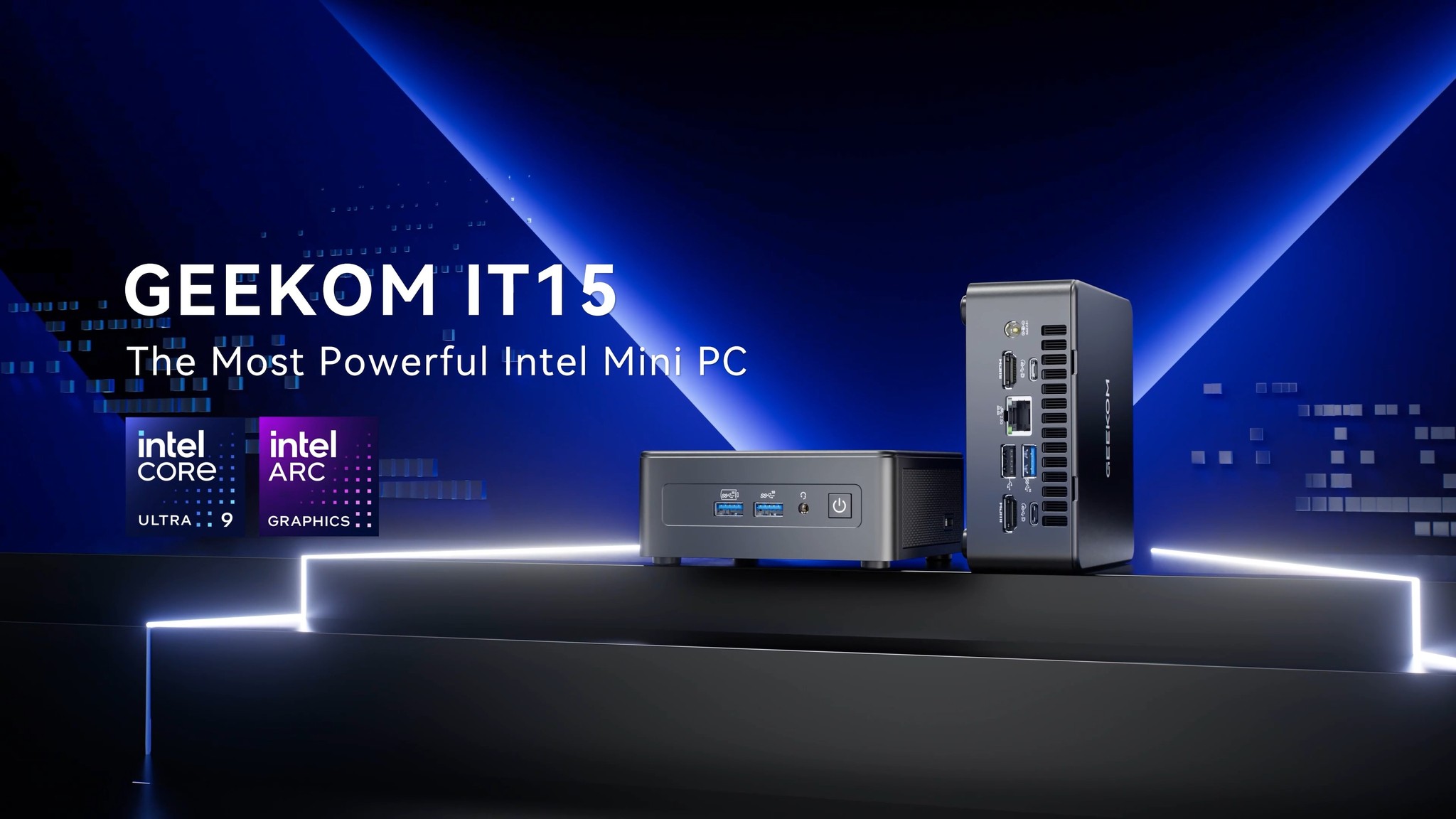 Intel 15th Gen Processor Mini Pc GEEKOM IT15 AI The Most Powerful 