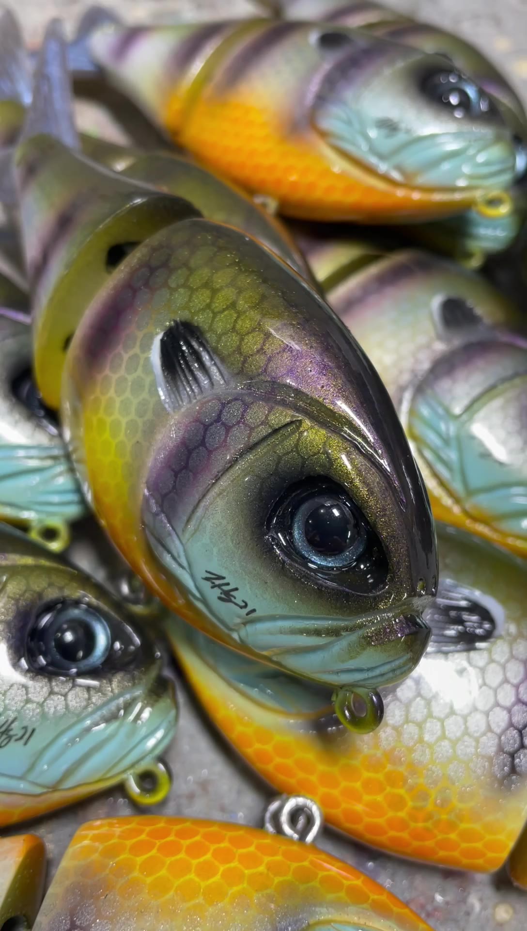 New Angry Gill color coming Monday!! Have great weekend. | Tater Hog ...